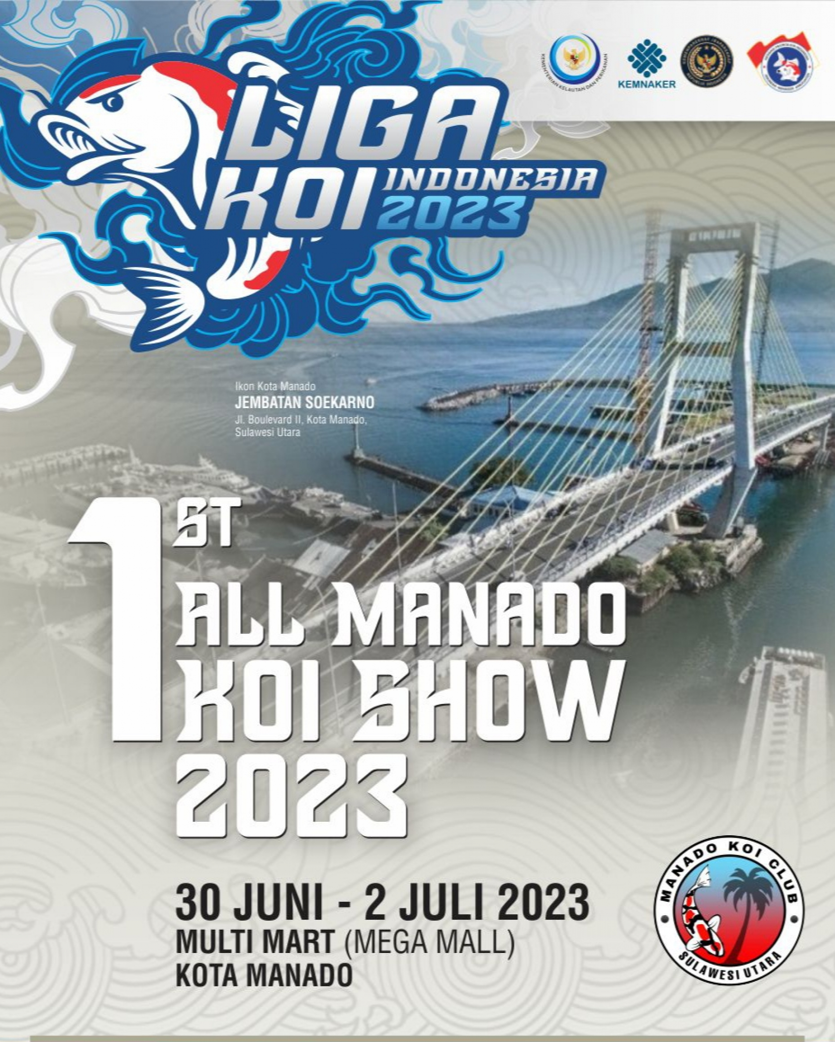 1st All Manado Koi Show 2023