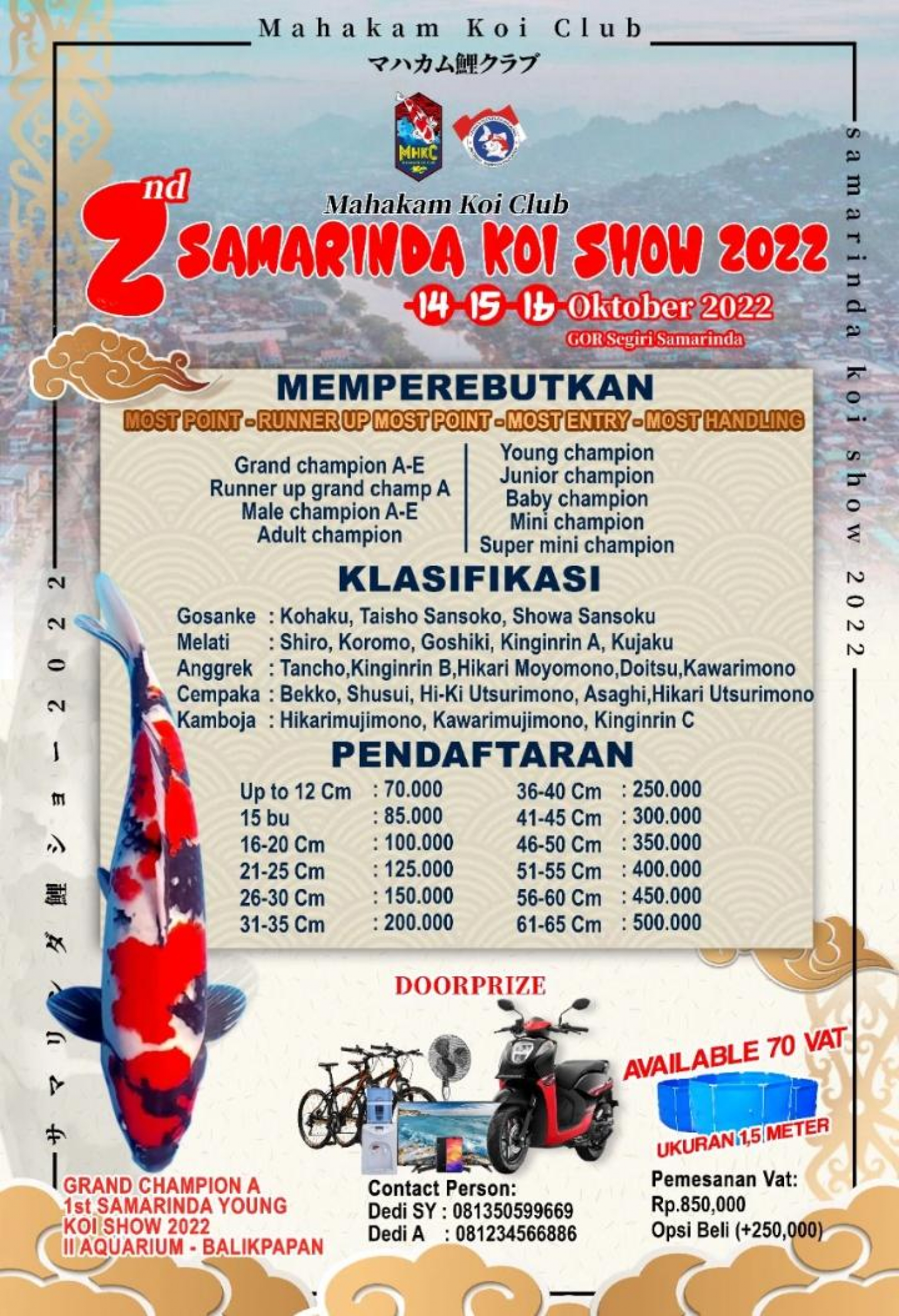 2nd Samarinda Koi Show 2022