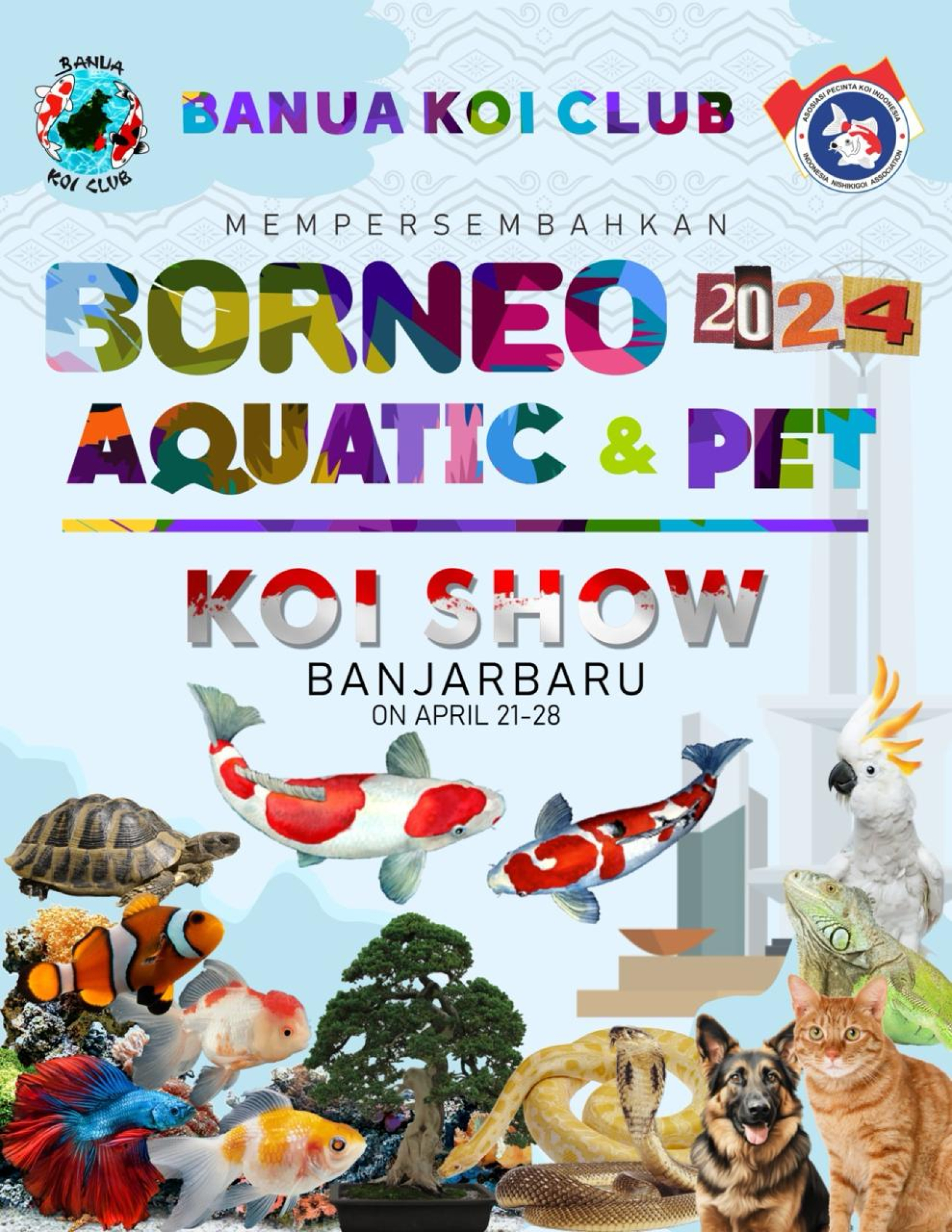 Borneo 2024 Aquatic & Pet