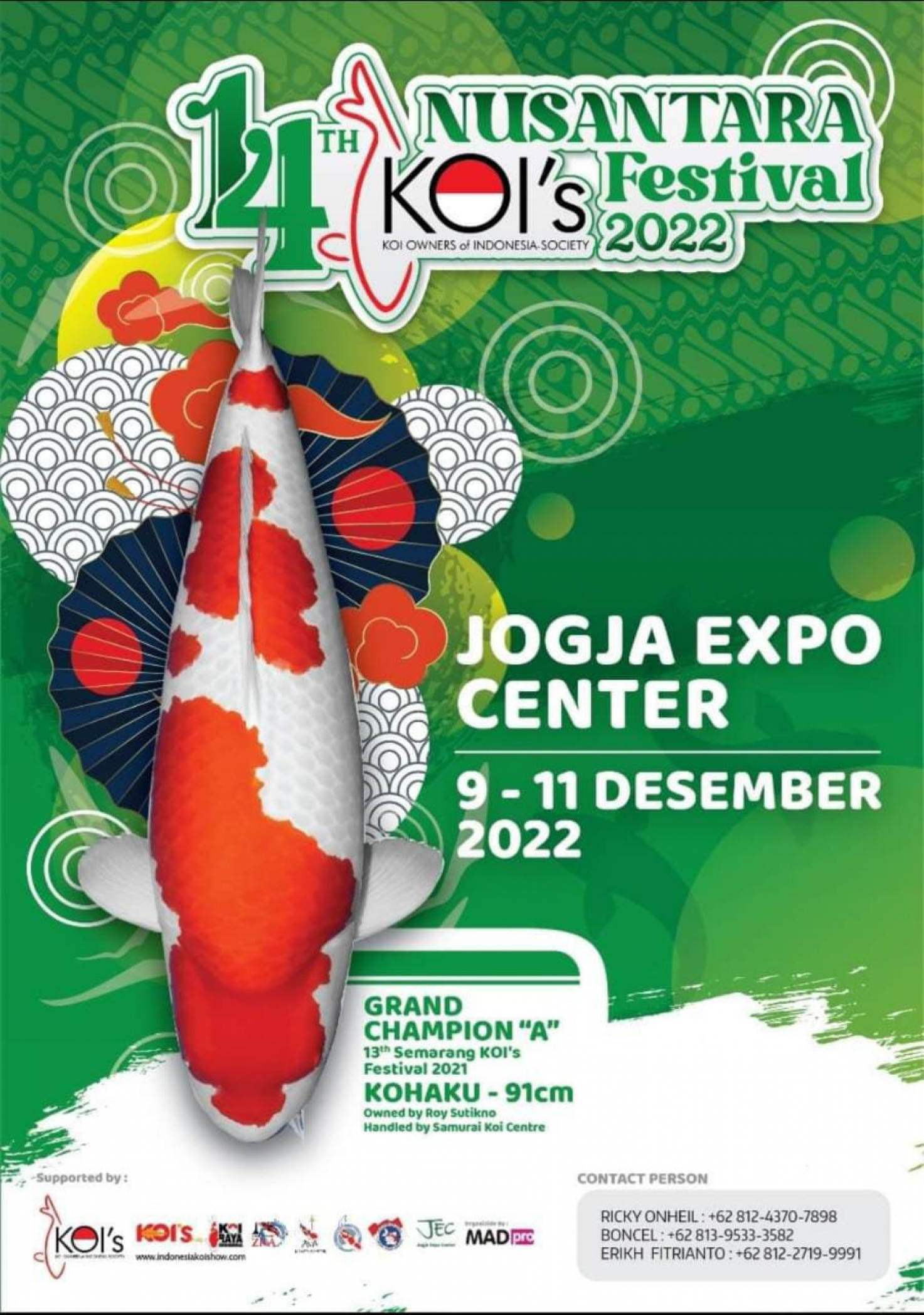 14th Nusantara KOI'S Festival 2022