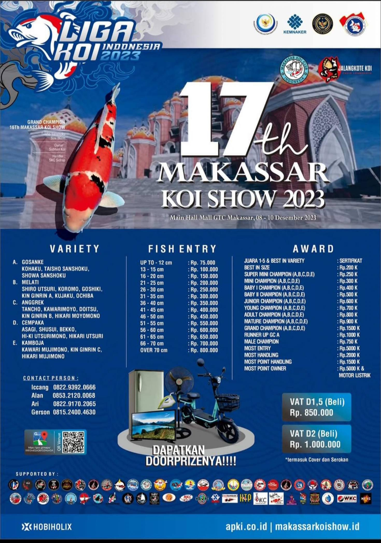 17th Makasar Koi Show 2023